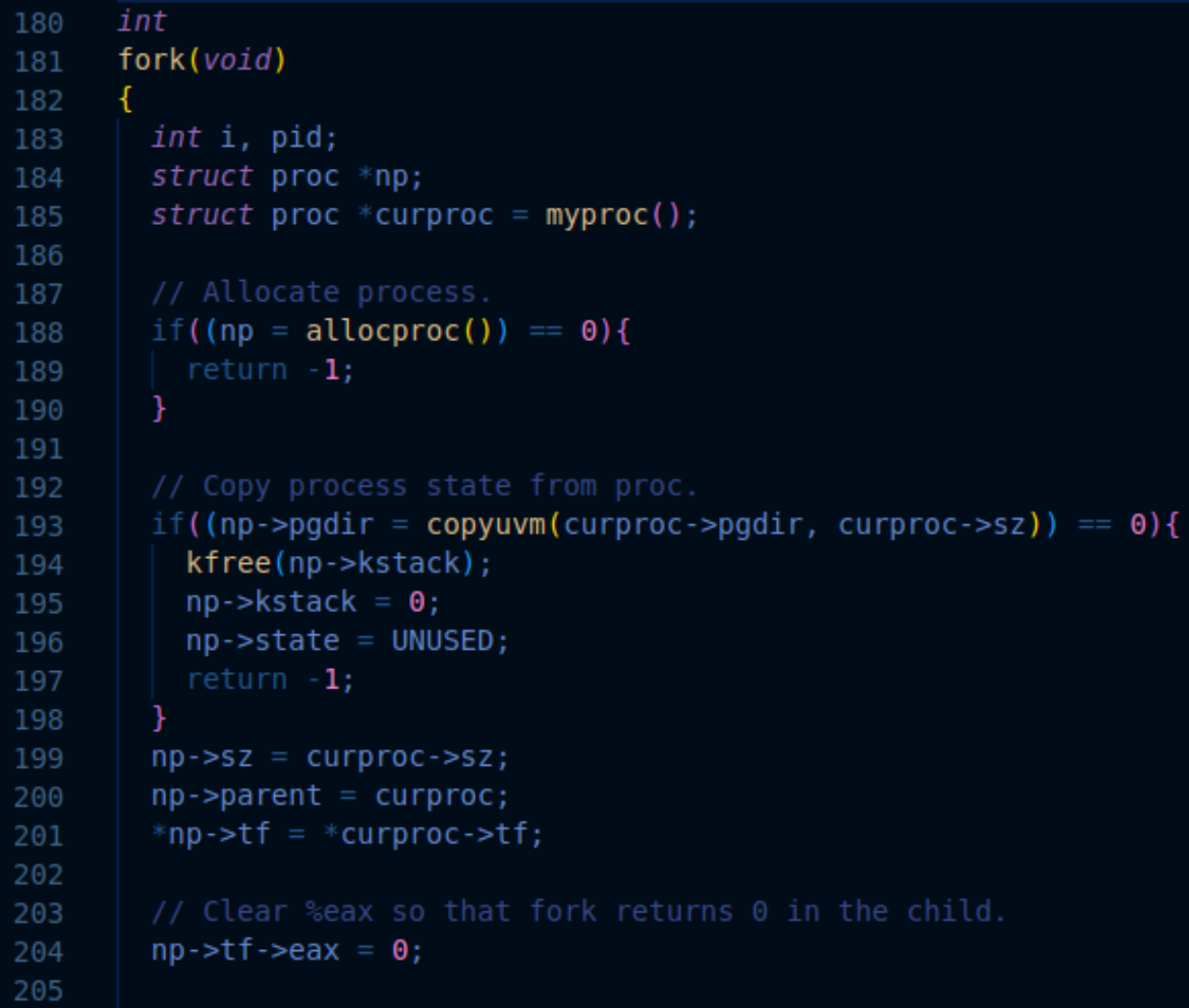 xv6/JOS Kernel Labs